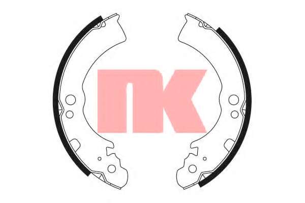 Комплект тормозных колодок