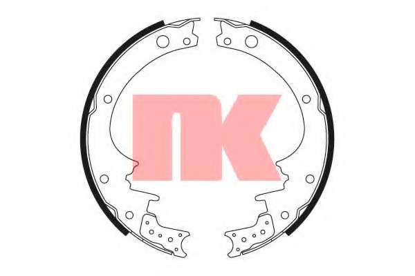Комплект тормозных колодок