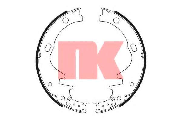Комплект тормозных колодок