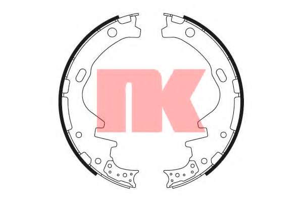 Комплект тормозных колодок