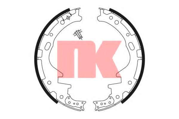 Комплект тормозных колодок