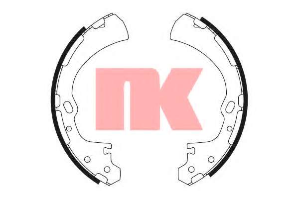 Комплект тормозных колодок