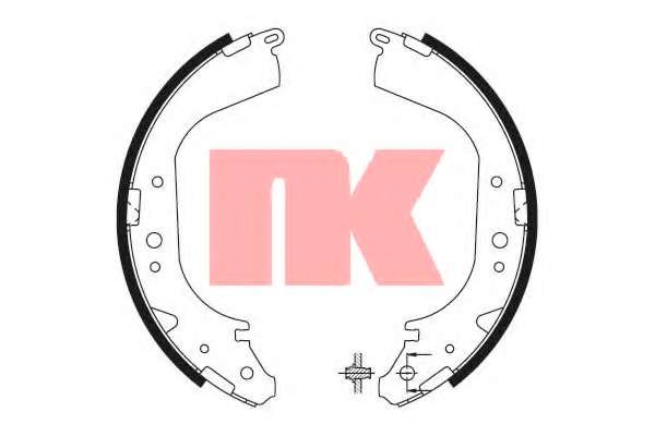 Комплект тормозных колодок