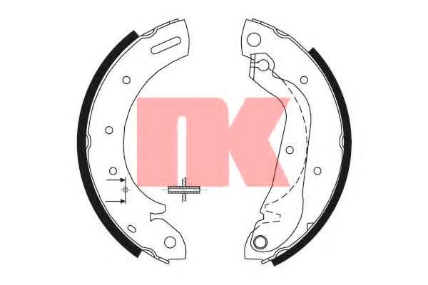 Комплект тормозных колодок