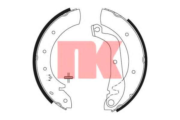 Комплект тормозных колодок