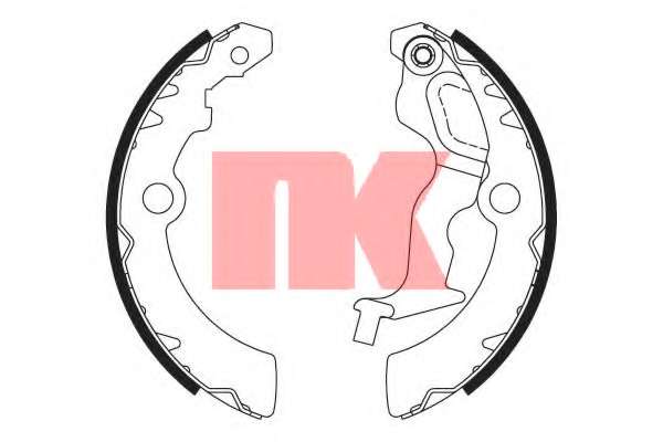 Комплект тормозных колодок