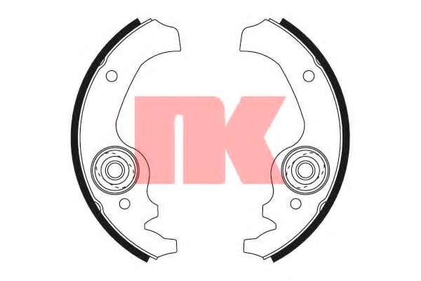 Комплект тормозных колодок