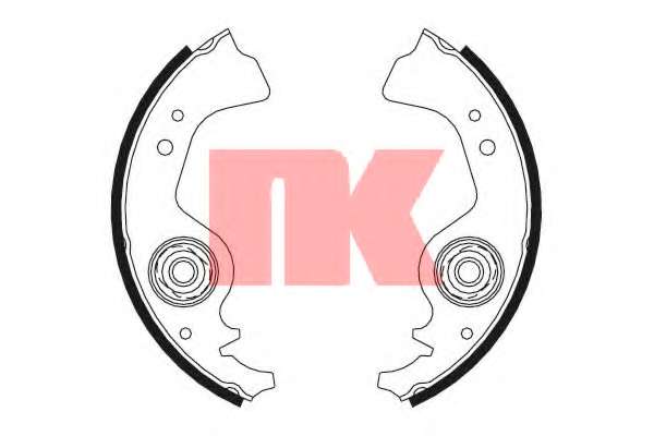 Комплект тормозных колодок