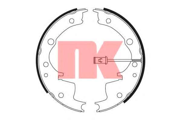 Комплект тормозных колодок