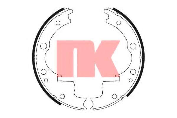 Комплект тормозных колодок