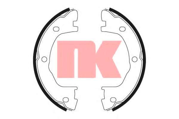 Гальмівні колодки ручного гальма