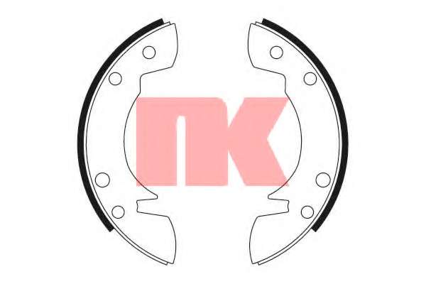 Комплект тормозных колодок