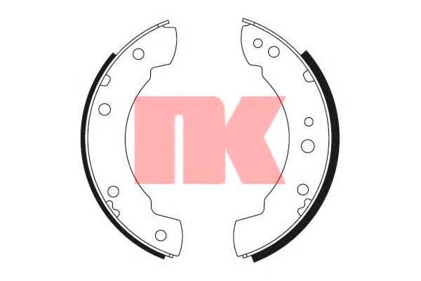 Комплект тормозных колодок