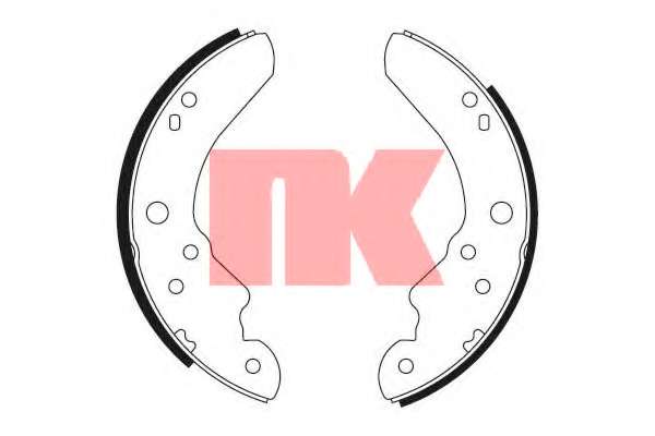 Комплект тормозных колодок