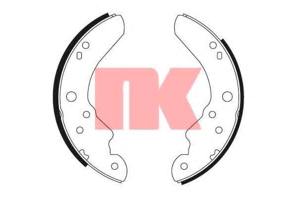 Комплект тормозных колодок