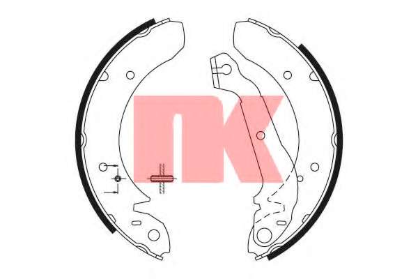 Комплект тормозных колодок