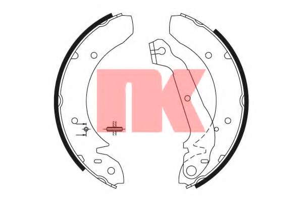Комплект тормозных колодок