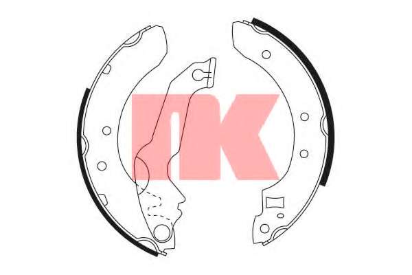 Комплект тормозных колодок
