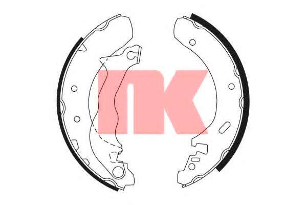 Комплект тормозных колодок
