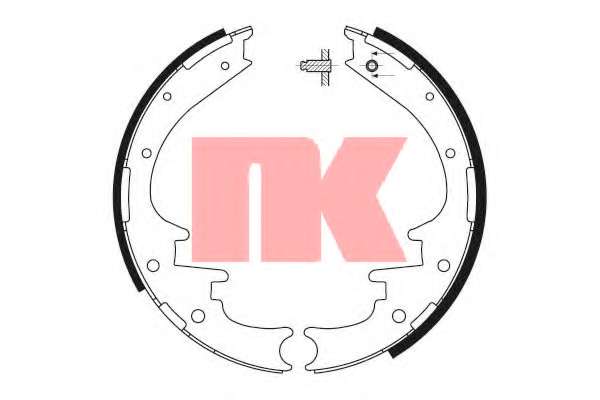 Комплект тормозных колодок
