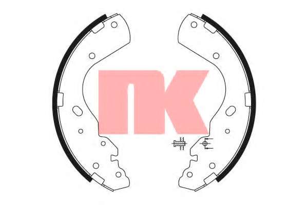 Комплект тормозных колодок