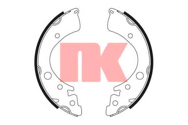Комплект тормозных колодок