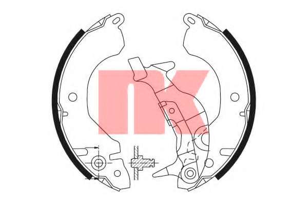 Комплект тормозных колодок