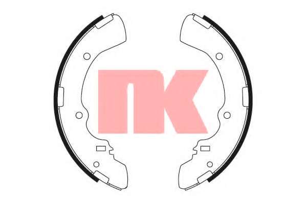 Комплект тормозных колодок