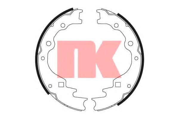 Комплект тормозных колодок