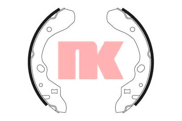 Комплект тормозных колодок