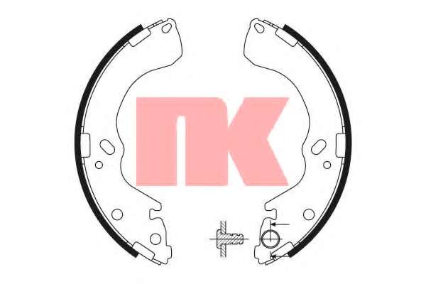 Комплект тормозных колодок