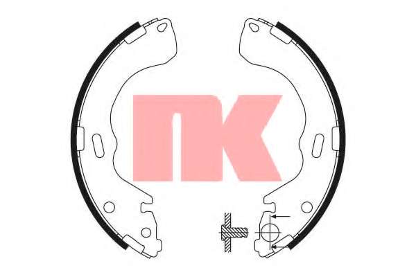 Комплект тормозных колодок