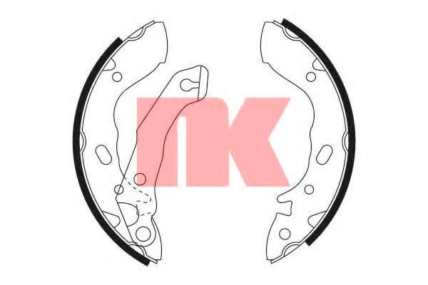 Комплект тормозных колодок