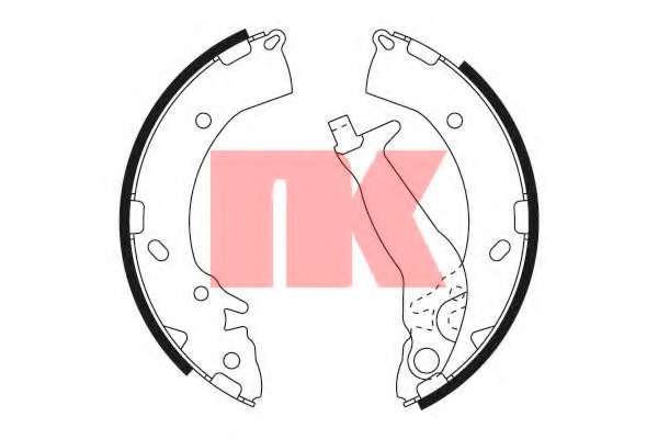 Комплект тормозных колодок