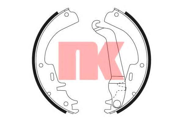 Комплект тормозных колодок