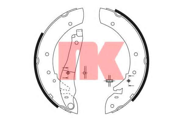 Комплект тормозных колодок