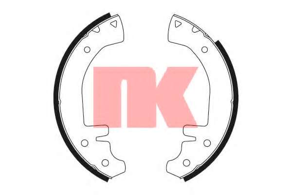 Комплект тормозных колодок