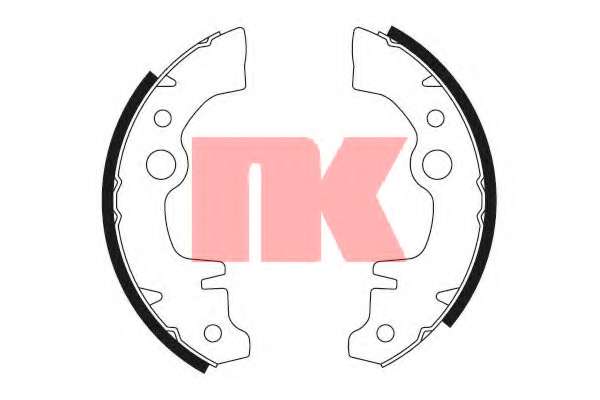 Комплект тормозных колодок