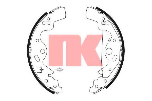 Комплект тормозных колодок