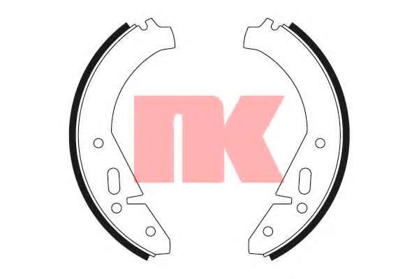 Комплект тормозных колодок