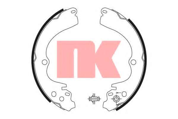 Комплект тормозных колодок