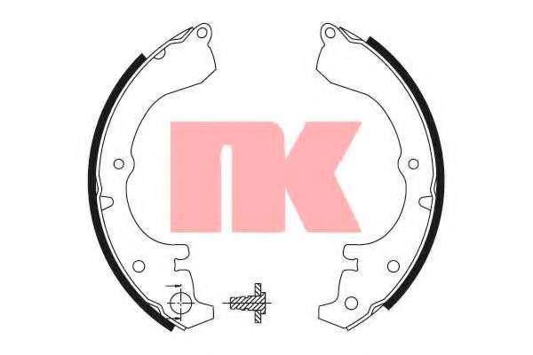 Комплект тормозных колодок