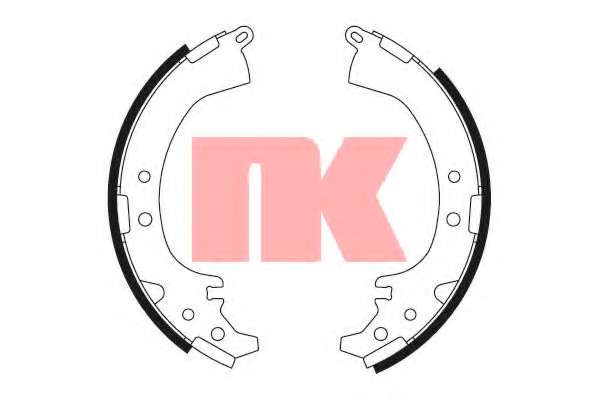 Комплект тормозных колодок
