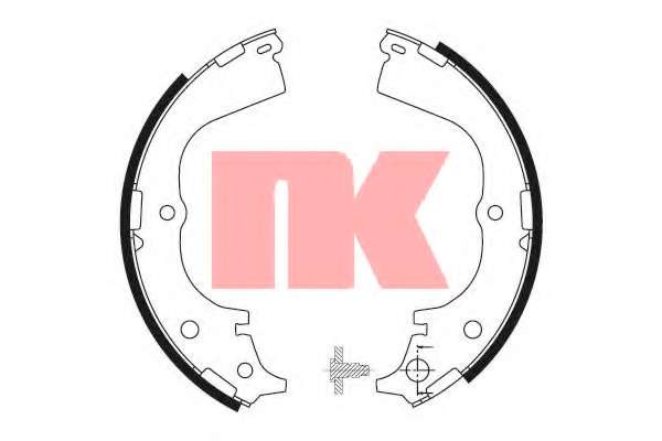 Комплект тормозных колодок
