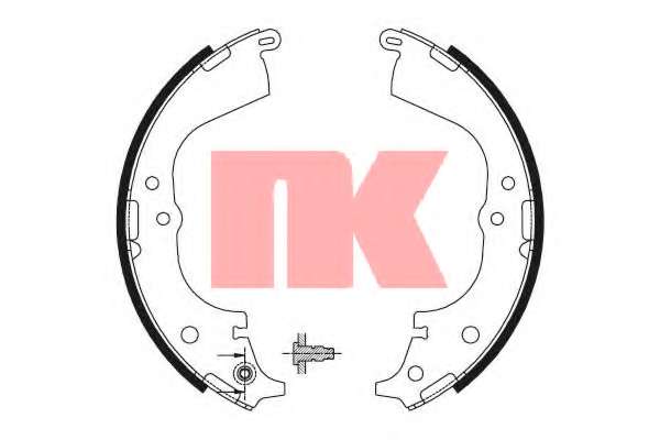 Комплект тормозных колодок