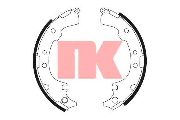 Комплект тормозных колодок