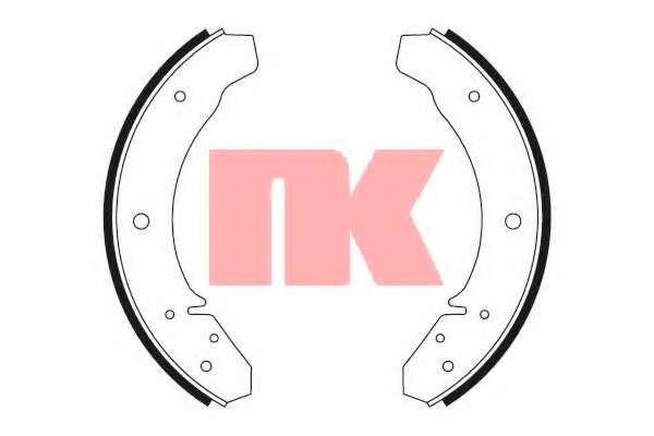 Комплект тормозных колодок