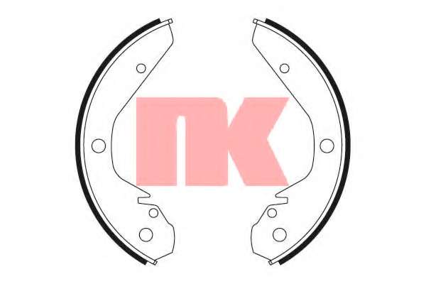 Комплект тормозных колодок