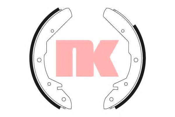 Комплект тормозных колодок
