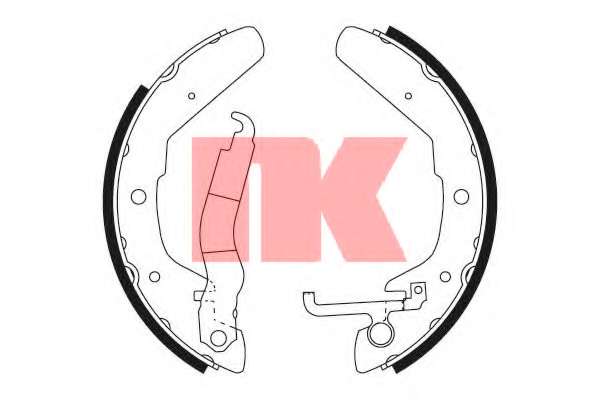 Комплект тормозных колодок